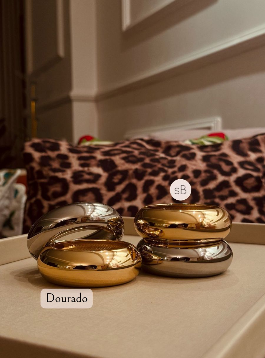 Bracelete Bold Liso GG