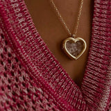 Colar Relicário Coração