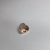 Pulseira Pérola Barroca com Dourado e Coração Cristal de Vidro