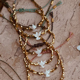 Pulseira Espírito Santo com ouro